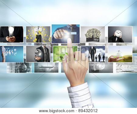 the man preview digital photo, new technology computer