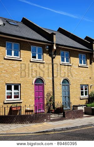 Modern terraced houses