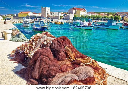 Fishermen Village Of Razanac Waterfront
