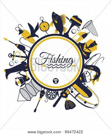 Fishing background