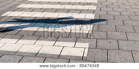 crosswalk pedestrian symbol for pedestrians, traffic safety, pattern