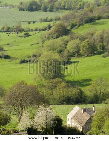 Vistas de Crickley Hill Country Park cerca de Gloucester