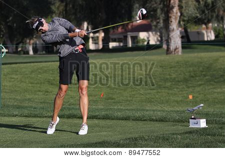 Kris tamulis at the ANA inspiration golf tournament 2015