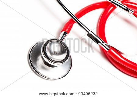Stethoscope, Close-up Isolated
