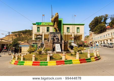 Emperor Tewodros Monument.