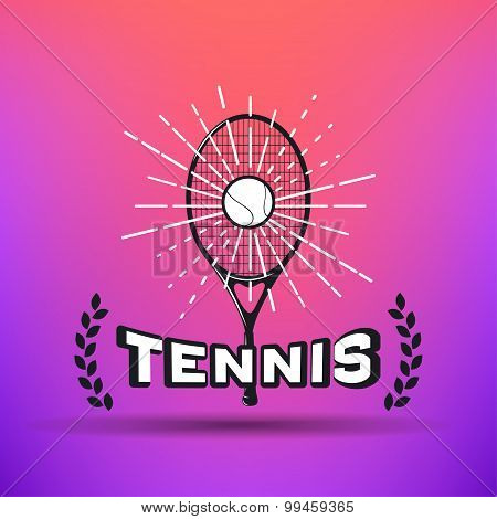 Tennis labels and badges
