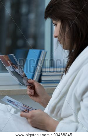 Woman Missing Her Ex-boyfriend