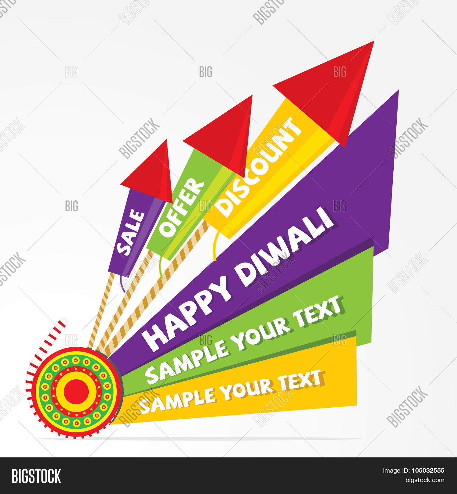 Diwali Offer Banner Vector Photo Free Trial Bigstock