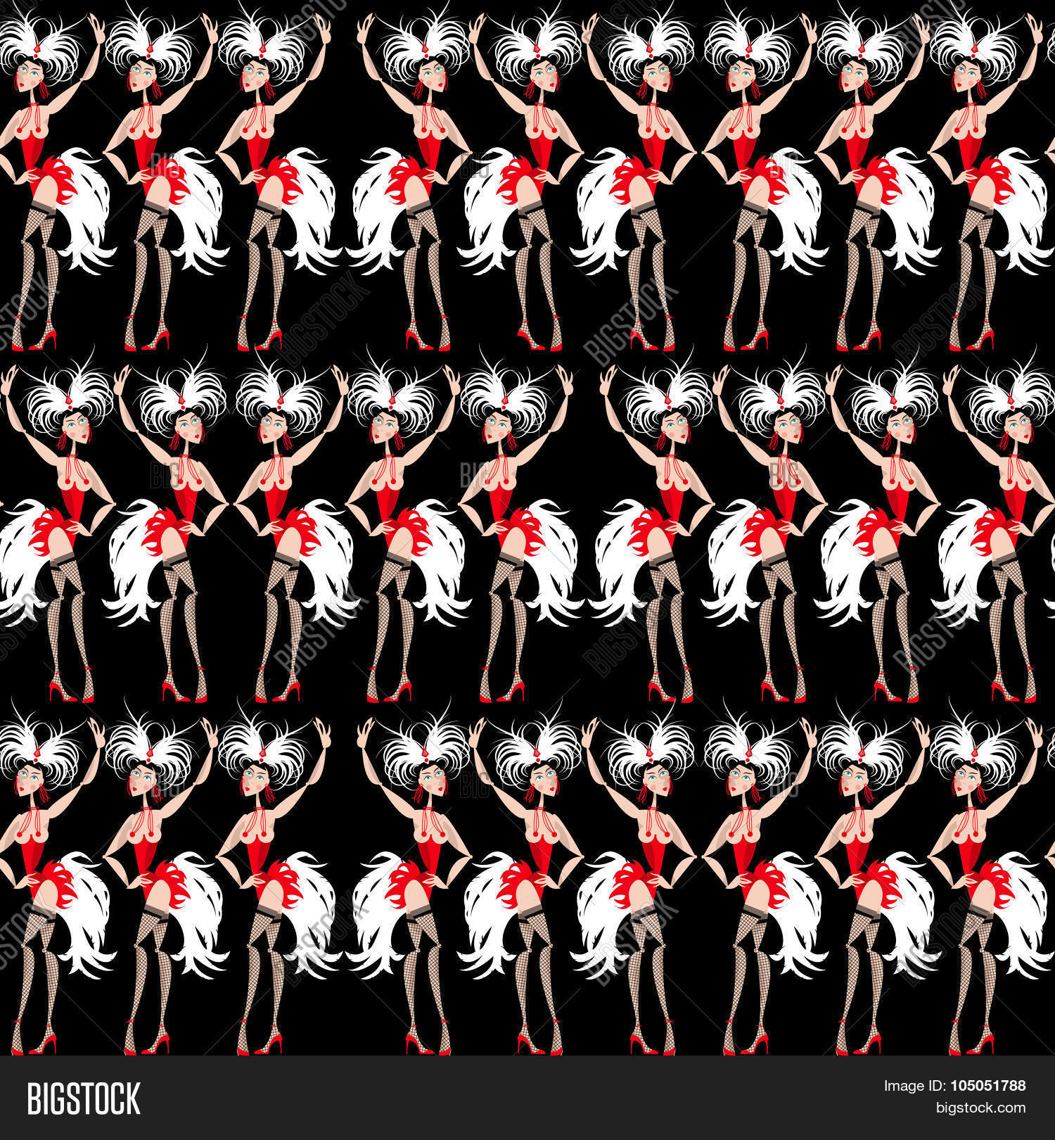 Showgirls. Women Vector & Photo (Free Trial) | Bigstock