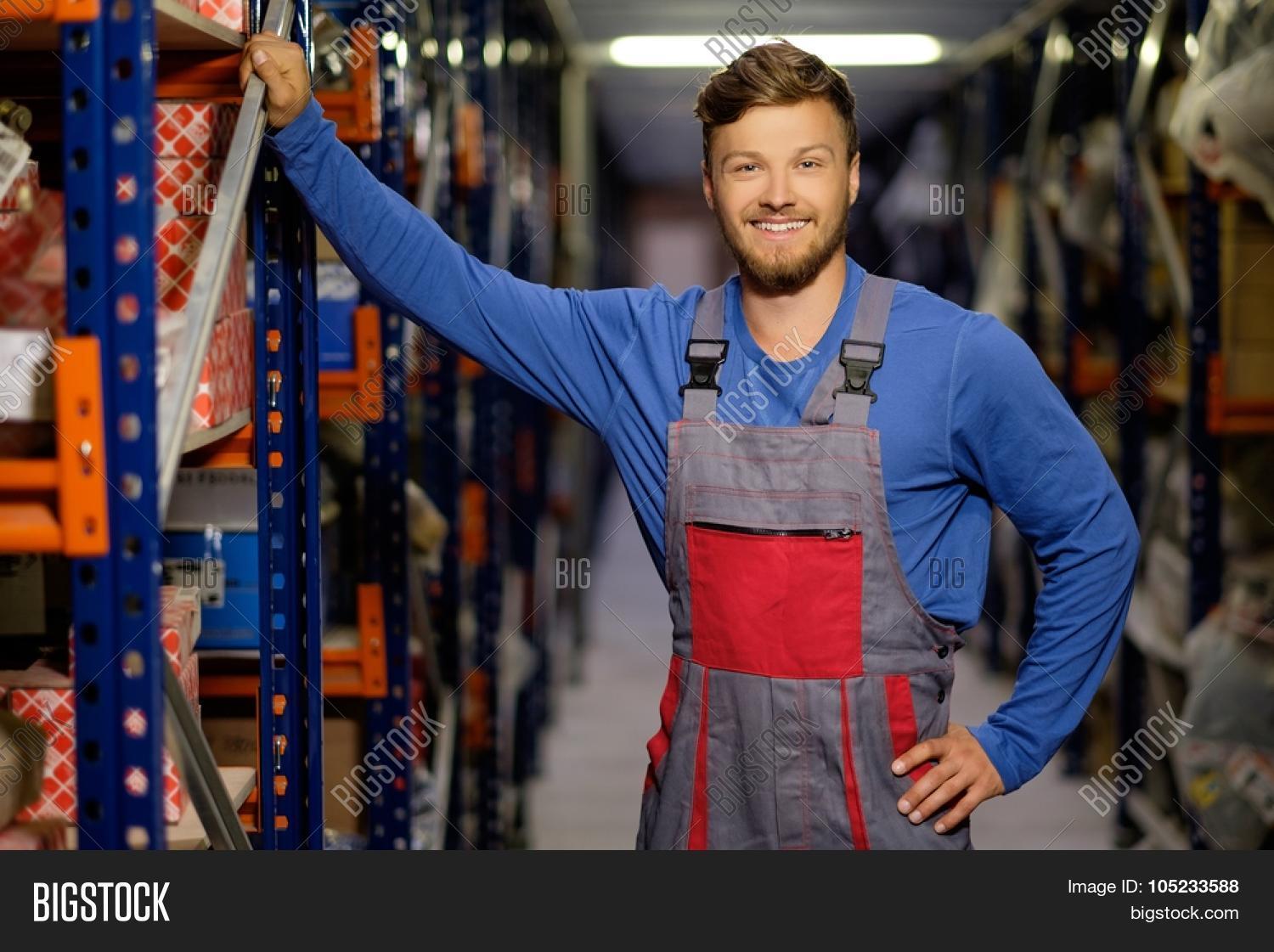 Worker On Automotive Image & Photo (Free Trial) Bigstock