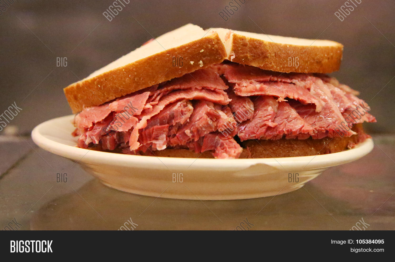 Famous Pastrami On Rye Image & Photo (Free Trial) Bigstock