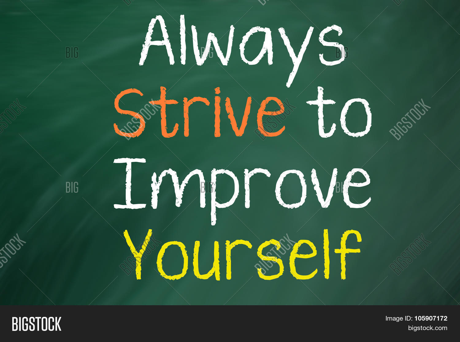 Always Strive To Improve Yourself Meaning