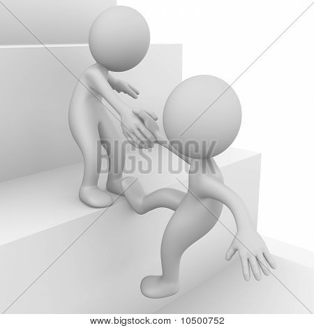 Monter les escaliers pour le succès