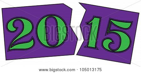 2015 In Purple And Green