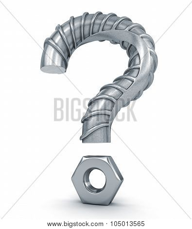 Question Mark of the Building armature