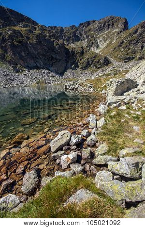 Amazing view of Elenski lakes, Rila Mountain