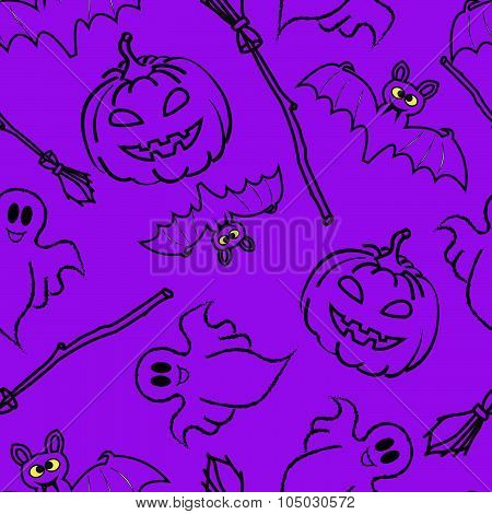 Halloween pattern