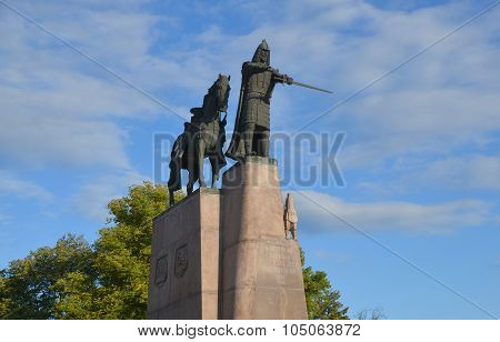 Sculpture of Grand Duke Gediminas
