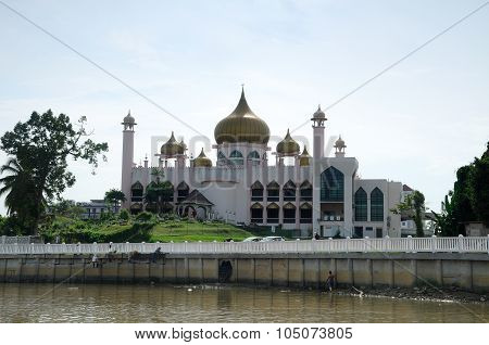 Kuching Town Mosque a.k.a Masjid Bandaraya Kuching in Sarawak, Malaysia