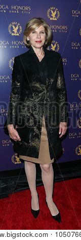 NEW YORK-OCT 15: Actress Christine Baranski attends the DGA Honors Gala 2015 at the DGA Theater on October 15, 2015 in New York City.