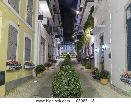 A Famous Little Lane Near Senado Square