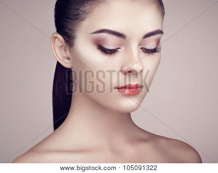 Beautiful Woman Face