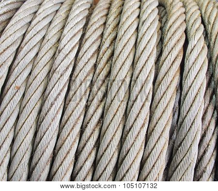 Rusty cable sling