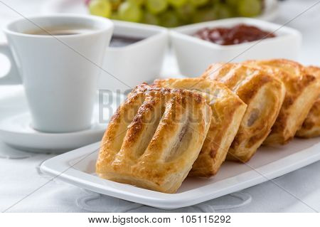Sweet Puff Pastry Breakfast