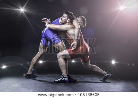 Freestyle wrestling match