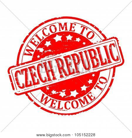 Scratched Seal Welcome In The Czech Republic