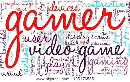 Gamer Word Cloud
