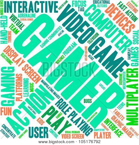 Gamer Word Cloud