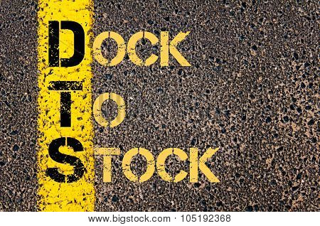 Business Acronym Dts As Dock To Stock
