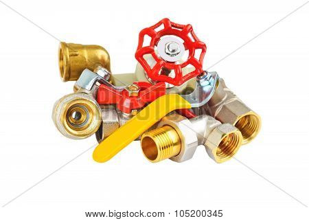 Plumbing fitting and ball valve