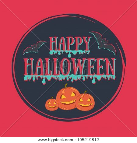 Colorful Happy Halloween