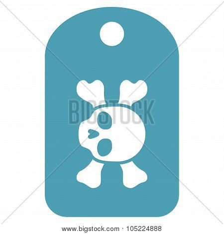 Morgue Mark Flat Icon