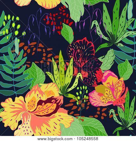 Floral Seamless Pattern