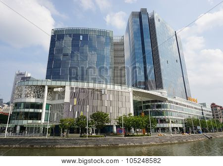 Business District Of Singapore