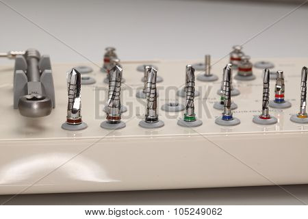 Tools for dental prosthetist