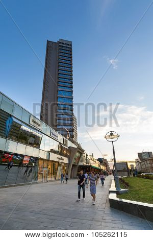 New Arbat Avenue. Moscow. Russia
