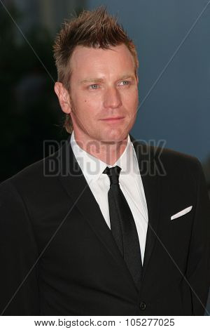 VENICE - SEPT 2:Ewan McGregor attends the Cassandra's Dream premiere on the Day 5 of the 64th Annual Venice Film Festival on September 2, 2007 in Venice, Italy.