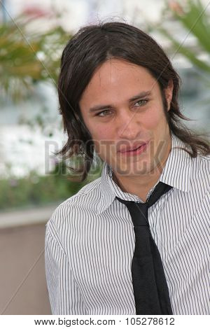 CANNES, FRANCE - MAY 23: Gael Garcia Bernal attends a photocall promoting the movie 'Babel' at the Palais des Festivals during the 59th  Cannes Film Festival May 23, 2006 in Cannes, France