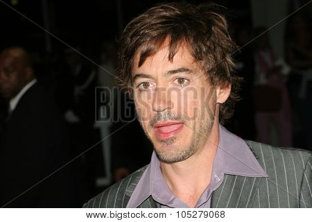 DEAUVILLE, FRANCE - SEPTEMBER 04: Robert Downey Jr. arrives for the Premiere of Kiss Kiss, Bang Bang at the 31st Deauville Festival Of American Film on September 4, 2005 in Deauville, France