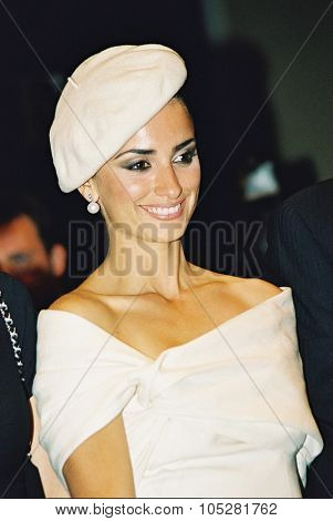 CANNES, FRANCE - MAY 16: Penelope Cruz leaves the premiere of 'Non Ti Muovere' at the Palais des Festivals during the 57th Annual International Cannes Film Festival May 16, 2004 in Cannes, France