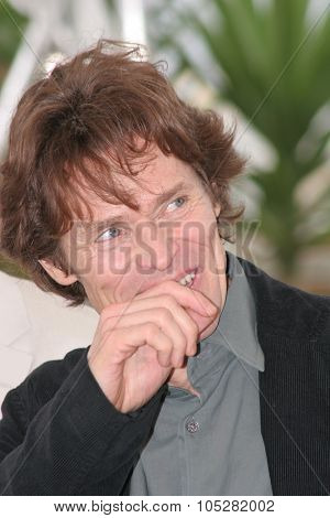 CANNES, FRANCE - MAY 16: Actor Willem Dafoe attends a photocall promoting the film 'Manderlay' at the Palais during the 58th International Cannes Film Festival May 16, 2005 in Cannes, France
