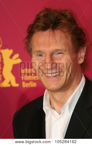 BERLIN - FEBRUARY 19: Actor Liam Neeson poses at the 'Kinsey' Photocall during the 55th annual Berlinale International Film Festival on February 19, 2005 in Berlin, Germany.
