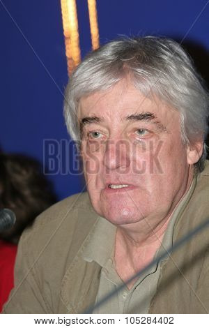 MOSCOW - JUNE 24 : Director Andrzej Zulawski attends the press conference at the 28th International Moscow Film Festival on June 24, 2006 in Moscow, Russia.