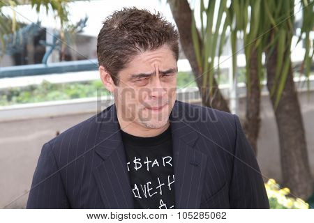 CANNES, FRANCE - MAY 12: Juror Benicio Del Toro attends the Jury Photocall at the Palais des Festivals during the 63rd Annual Cannes International Film Festival on May 12, 2010 in Cannes, France