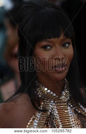 CANNES, FRANCE - MAY 17: Naomi Campbell attend 'Biutiful' Premiere at the Palais des Festivals during the 63rd Cannes Film Festival on May 17, 2010 in Cannes, France
