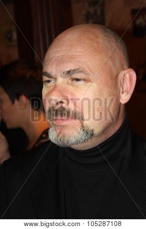 KIEV, UKRAINE - OCT 24: Director Marc Caro arrives at the  40th Film Festival 